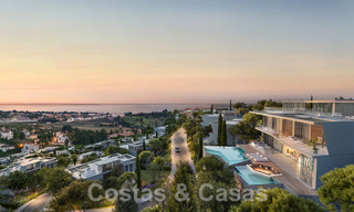 Nieuwe, architectonische luxevilla’s te koop geïnspireerd door Lamborghini i/e gated resort i/d heuvels van Marbella - Benahavis 55897 