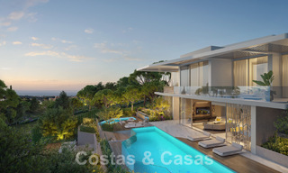 Nieuwe, architectonische luxevilla’s te koop geïnspireerd door Lamborghini i/e gated resort i/d heuvels van Marbella - Benahavis 55907 