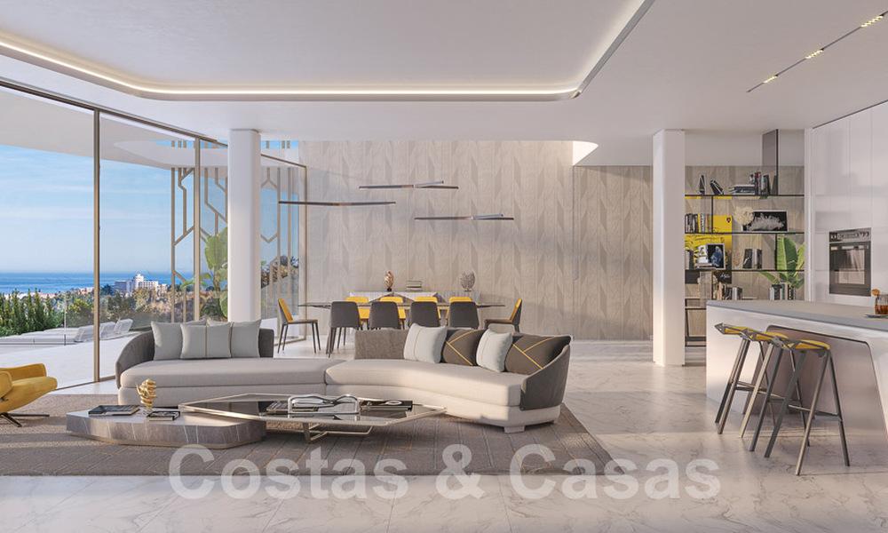 Nieuwe, architectonische luxevilla’s te koop geïnspireerd door Lamborghini i/e gated resort i/d heuvels van Marbella - Benahavis 55912