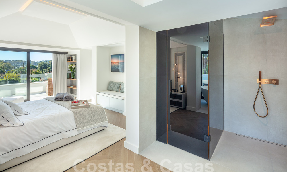 Eersteklas gerenoveerde villa in moderne stijl te koop in het hartje van Nueva Andalucia’ golfvallei, Marbella 56043