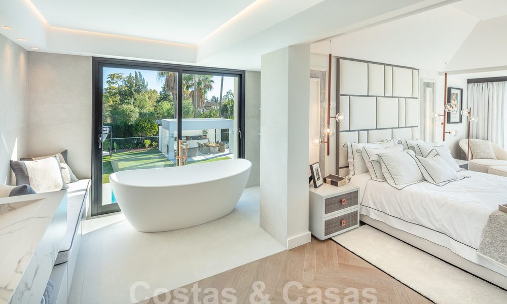 Eersteklas gerenoveerde villa in moderne stijl te koop in het hartje van Nueva Andalucia’ golfvallei, Marbella 56044