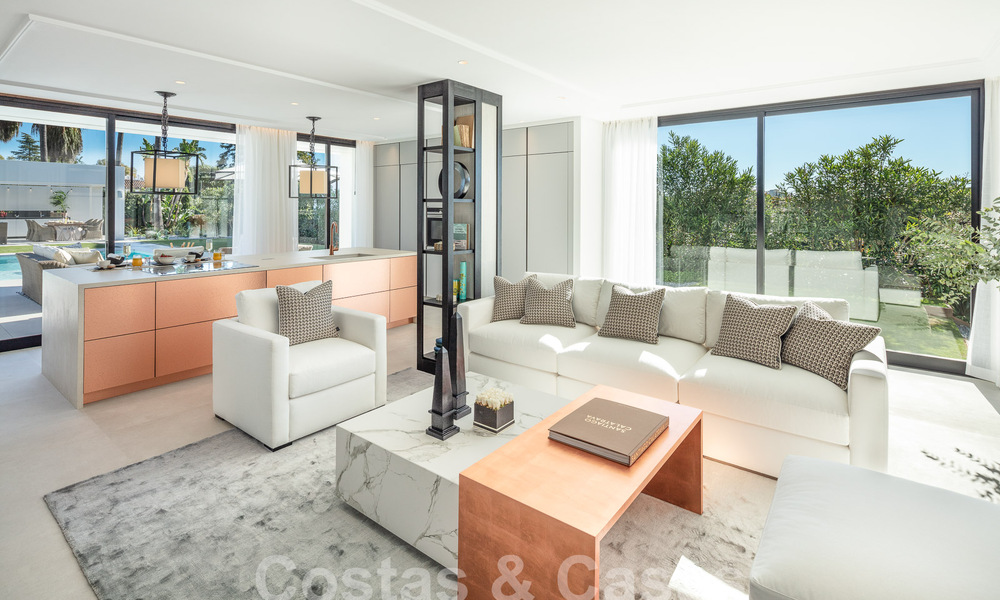 Eersteklas gerenoveerde villa in moderne stijl te koop in het hartje van Nueva Andalucia’ golfvallei, Marbella 56055