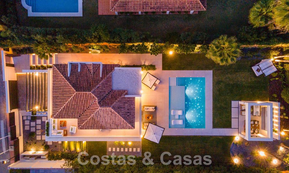 Eersteklas gerenoveerde villa in moderne stijl te koop in het hartje van Nueva Andalucia’ golfvallei, Marbella 56071