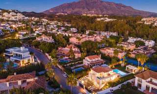 Eersteklas gerenoveerde villa in moderne stijl te koop in het hartje van Nueva Andalucia’ golfvallei, Marbella 56072 