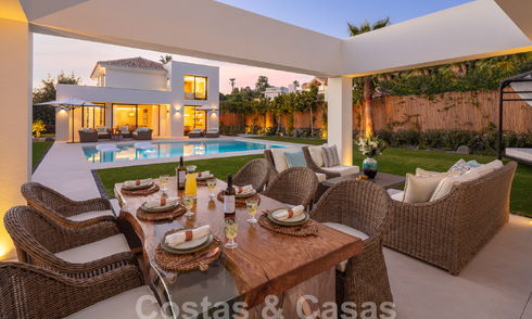 Eersteklas gerenoveerde villa in moderne stijl te koop in het hartje van Nueva Andalucia’ golfvallei, Marbella 56073