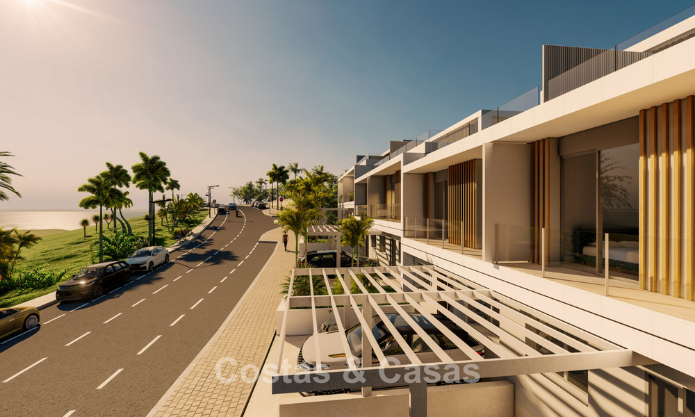 Nieuwbouwproject van 10 boutique woningen te koop met prachtig golf- en zeezicht en privézwembad ten westen van Estepona’s centrum 56277