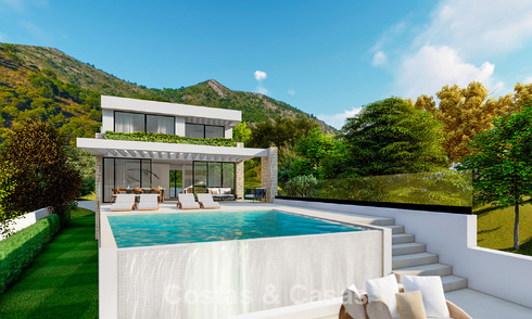 Duurzame luxe villa te koop met prachtig zeezicht in Mijas, Costa del Sol 56261