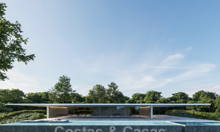 Architectonische designervilla te koop i/d prestigieuze, afgeschermde community van Valderrama in Sotogrande 56906 