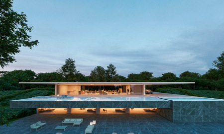 Architectonische designervilla te koop i/d prestigieuze, afgeschermde community van Valderrama in Sotogrande 56908