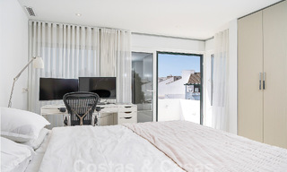 Prachtige, halfvrijstaande luxe woning te koop met privézwembad, op loopafstand van het strand en centrum van San Pedro, Marbella 56789 