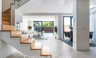 Prachtige, halfvrijstaande luxe woning te koop met privézwembad, op loopafstand van het strand en centrum van San Pedro, Marbella 56799 