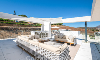 Eersteklas penthouse te koop met privézwembad en panoramisch zeezicht in de heuvels van Marbella - Benahavis 58446 