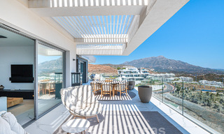 Eersteklas penthouse te koop met privézwembad en panoramisch zeezicht in de heuvels van Marbella - Benahavis 58463 