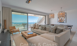 Eersteklas penthouse te koop met privézwembad en panoramisch zeezicht in de heuvels van Marbella - Benahavis 58479 