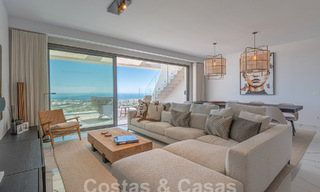 Eersteklas penthouse te koop met privézwembad en panoramisch zeezicht in de heuvels van Marbella - Benahavis 58479 