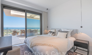 Eersteklas penthouse te koop met privézwembad en panoramisch zeezicht in de heuvels van Marbella - Benahavis 58483 