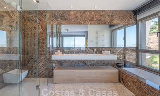 Eersteklas penthouse te koop met privézwembad en panoramisch zeezicht in de heuvels van Marbella - Benahavis 58491 