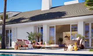 Nieuwe luxevilla met infinity pool en panoramisch zeezicht te koop op plan, in een vijf-sterren golfresort aan de Costa del Sol 57859 
