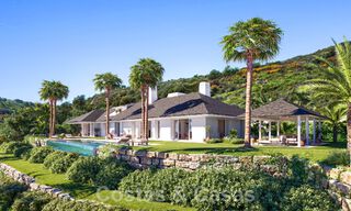 Nieuwe luxevilla met infinity pool en panoramisch zeezicht te koop op plan, in een vijf-sterren golfresort aan de Costa del Sol 57860 