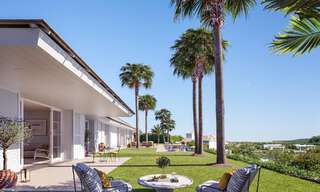 Nieuwe luxevilla met infinity pool en panoramisch zeezicht te koop op plan, in een vijf-sterren golfresort aan de Costa del Sol 57863 