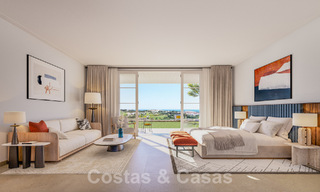 Nieuwe luxevilla met infinity pool en panoramisch zeezicht te koop op plan, in een vijf-sterren golfresort aan de Costa del Sol 57864 