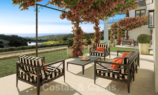 Nieuwe, Mediterrane luxevilla te koop met panoramisch golf- en zeezicht in een 5-sterren golfresort aan de Costa del Sol 57783 