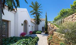 Nieuwe, Mediterrane luxevilla te koop met panoramisch golf- en zeezicht in een 5-sterren golfresort aan de Costa del Sol 57786 