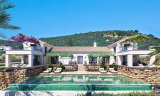Nieuwe, Mediterrane luxevilla te koop met panoramisch golf- en zeezicht in een 5-sterren golfresort aan de Costa del Sol 57788 