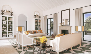 Nieuwe, Mediterrane luxevilla te koop met panoramisch golf- en zeezicht in een 5-sterren golfresort aan de Costa del Sol 57790 