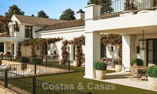 Nieuwe, Mediterrane luxevilla te koop met panoramisch golf- en zeezicht in een 5-sterren golfresort aan de Costa del Sol 57792 