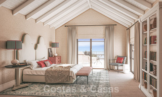 Nieuwe, Mediterrane luxevilla te koop met panoramisch golf- en zeezicht in een 5-sterren golfresort aan de Costa del Sol 57796 