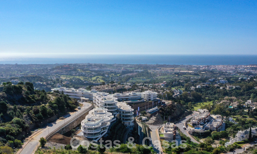 Eersteklas, luxe appartement te koop met schitterend uitzicht op zee, golf en berglandschap in Marbella - Benahavis 58420
