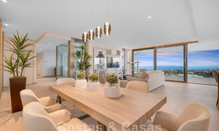 Eersteklas, luxe appartement te koop met schitterend uitzicht op zee, golf en berglandschap in Marbella - Benahavis 58423 