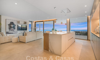 Eersteklas, luxe appartement te koop met schitterend uitzicht op zee, golf en berglandschap in Marbella - Benahavis 58426 
