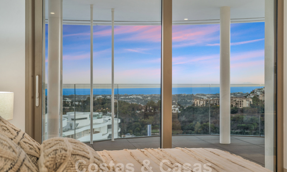 Eersteklas, luxe appartement te koop met schitterend uitzicht op zee, golf en berglandschap in Marbella - Benahavis 58442