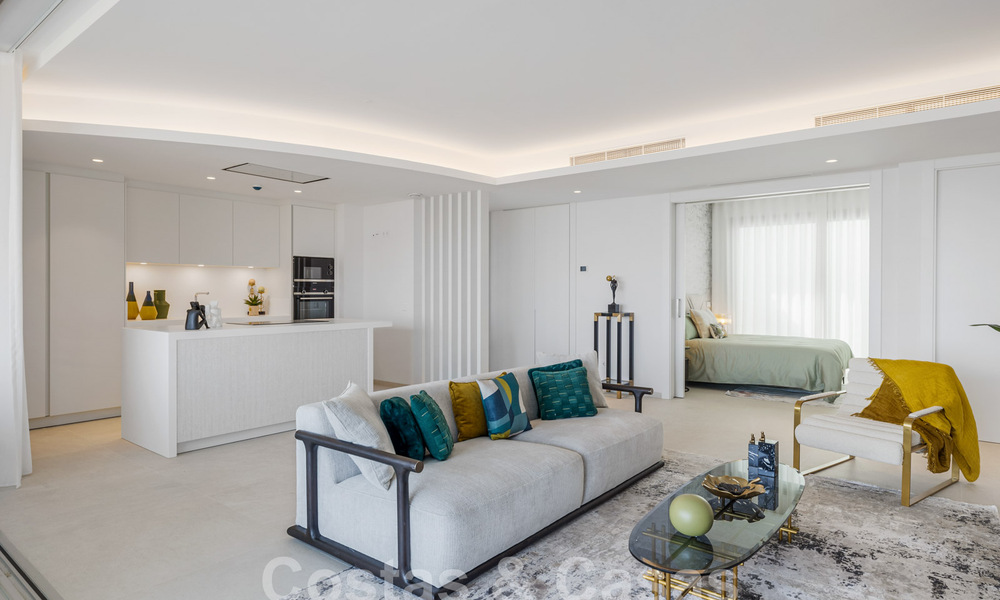 Gloednieuwe tuinappartement met vernieuwend concept te koop in een groot natuur- en golfresort in Marbella - Benahavis 58310