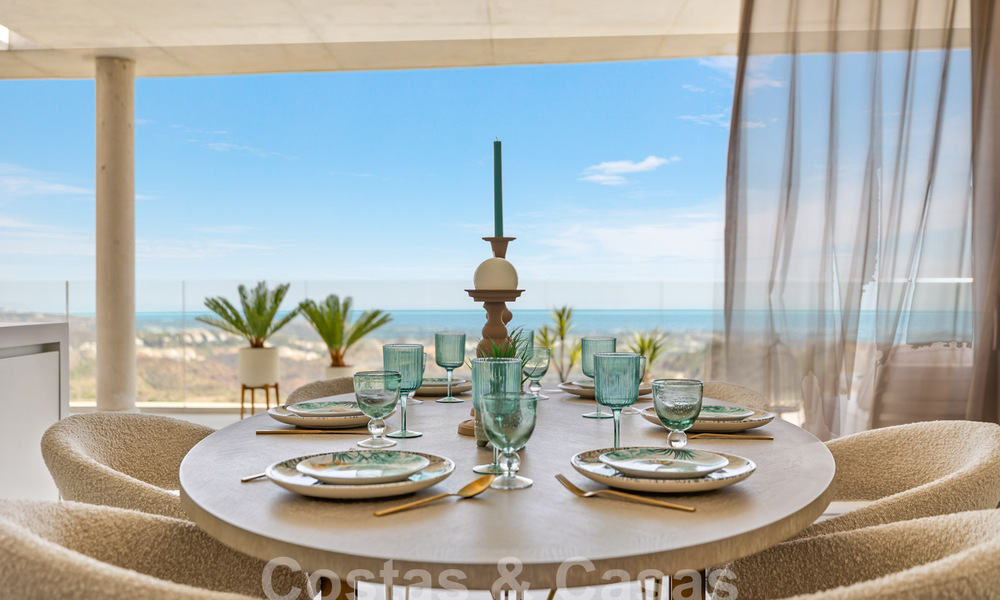 Gloednieuw, modernistisch penthouse te koop, in een exclusief golfresort in de heuvels van Marbella - Benahavis 58388