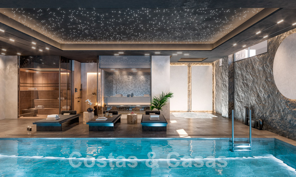 2 Majestueuze designervilla’s met geavanceerde architectuur te koop met panoramisch zeezicht in Marbella - Benahavis 57962