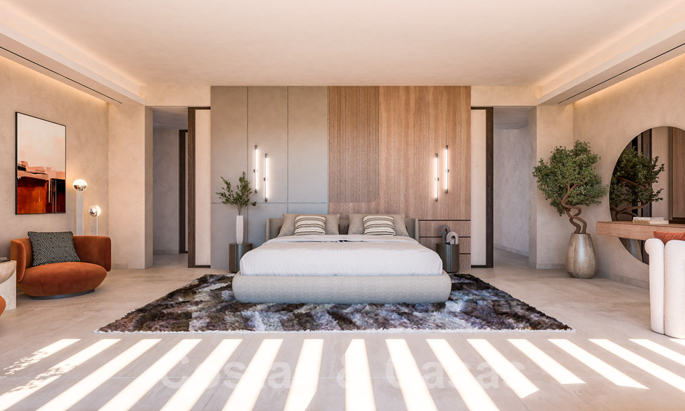 2 Majestueuze designervilla’s met geavanceerde architectuur te koop met panoramisch zeezicht in Marbella - Benahavis 57969