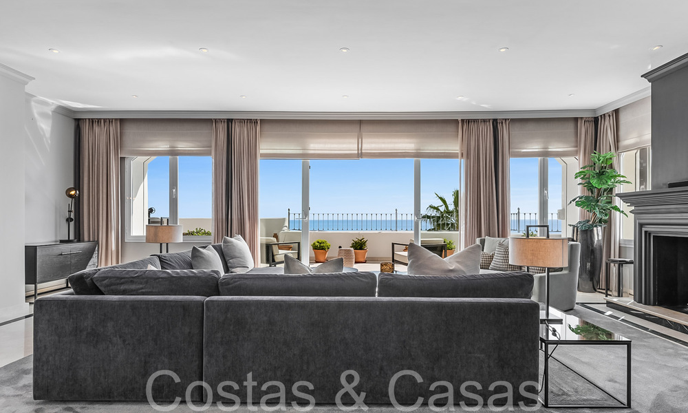 Penthouse te koop met panoramisch zeezicht in de heuvels van Marbella - Benahavis 67391