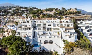 Penthouse te koop met panoramisch zeezicht in de heuvels van Marbella - Benahavis 67405 