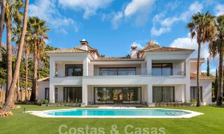 Moderne Mediterrane, instapklare luxevilla te koop in Sierra Blanca op Marbella’s Golden Mile 58986 