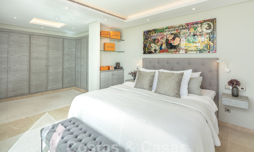 Mediterrane luxevilla met panoramisch zeezicht te koop in Nueva Andalucia’s golfvallei in Marbella 59105