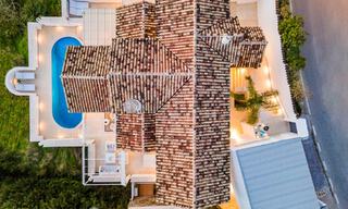 Mediterrane luxevilla met panoramisch zeezicht te koop in Nueva Andalucia’s golfvallei in Marbella 59116 