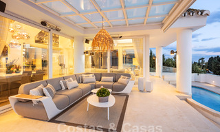 Mediterrane luxevilla met panoramisch zeezicht te koop in Nueva Andalucia’s golfvallei in Marbella 59118 