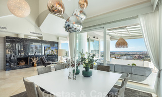 Mediterrane luxevilla met panoramisch zeezicht te koop in Nueva Andalucia’s golfvallei in Marbella 59124 