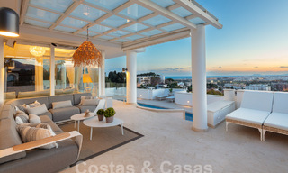 Mediterrane luxevilla met panoramisch zeezicht te koop in Nueva Andalucia’s golfvallei in Marbella 59135 