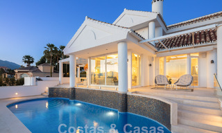 Mediterrane luxevilla met panoramisch zeezicht te koop in Nueva Andalucia’s golfvallei in Marbella 59136 