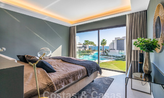 Gezinsvriendelijk modern huis te koop in een strandcomplex op wandelafstand van Estepona centrum 59407 