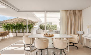 Instapklaar, modernistisch penthouse te koop in een exclusief resort op luttele minuten van Marbella centrum 59337 